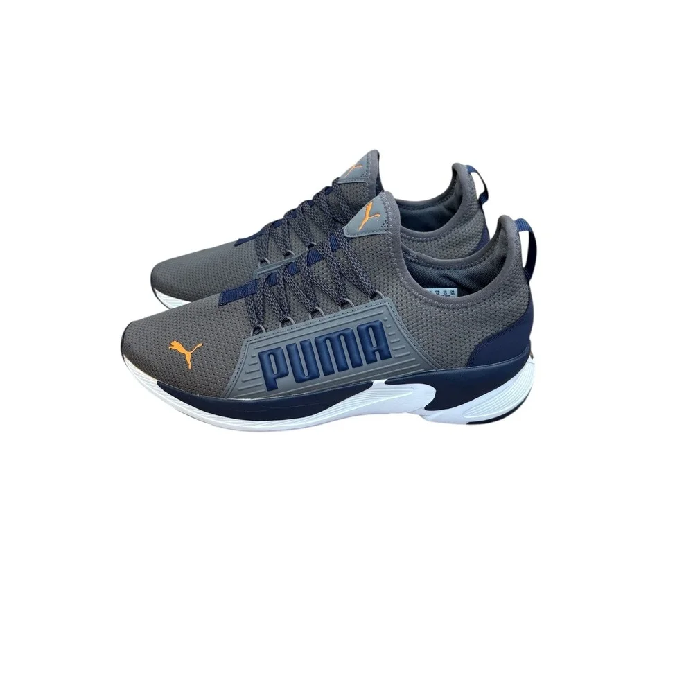 Puma Softride Premier Enzo NXT Athletic Shoes Navy Blue Slip-on Sneakers Size 12